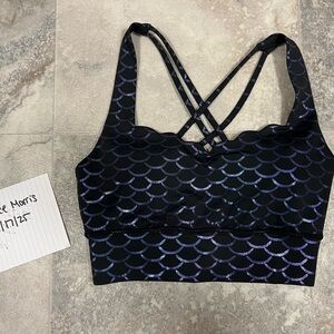 Crowned Athletics Mermaid Dragon bra